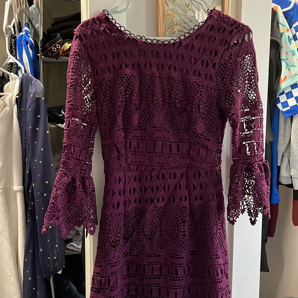 Purple dress